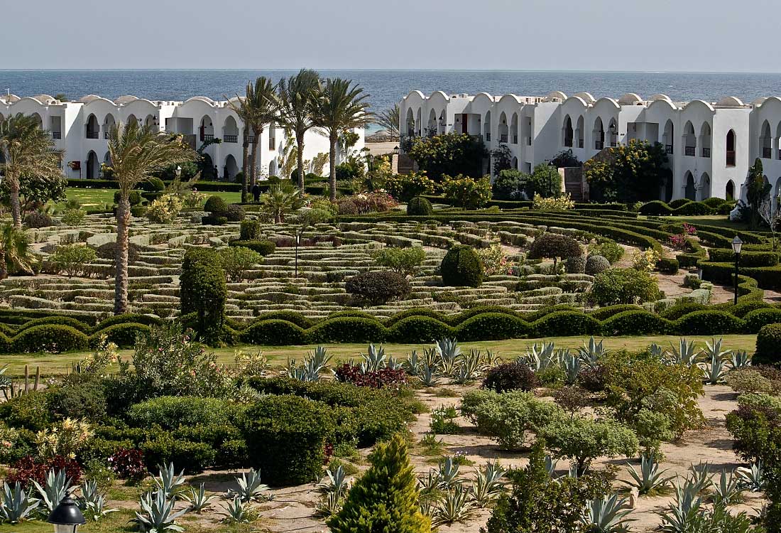 Gorgonia Beach Resort, Marsa Alam, Mar Rosso, Egitto, vacanze, Giardini